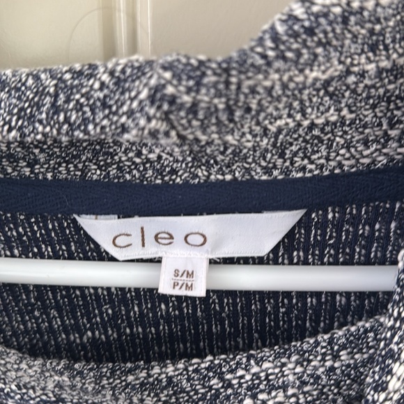 Cleo Women's Blue Sweater - Picture 3 of 4